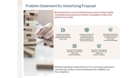 Problem Statement For Advertising Proposal Ppt Pictures Graphics Example PDF Problem Statement For Advertising Proposal Ppt Pictures Graphics Example PDF