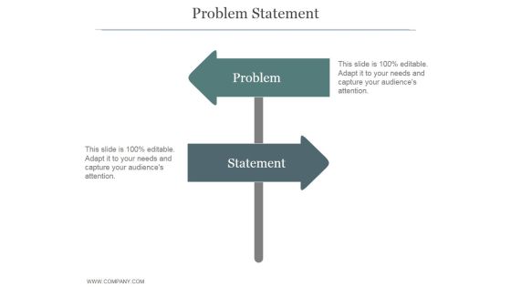 Problem Statement Ppt PowerPoint Presentation Slide Problem Statement Ppt PowerPoint Presentation Slide