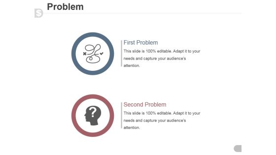 Problem Template 2 Ppt PowerPoint Presentation Example 2015