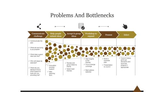 Problems And Bottlenecks Template 2 Ppt PowerPoint Presentation Examples Problems And Bottlenecks Template 2 Ppt PowerPoint Presentation Examples