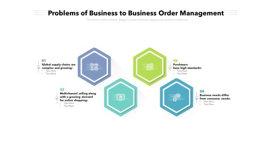 Problems Of Business To Business Order Management Ppt PowerPoint Presentation Infographics Outfit PDF Problems Of Business To Business Order Management Ppt PowerPoint Presentation Infographics Outfit PDF