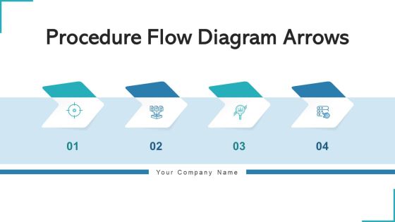 Procedure Flow Diagram Arrows Investment Goals Ppt PowerPoint Presentation Complete Deck With Slides