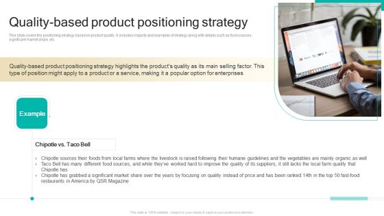 Procedure To Develop Effective Product Quality Based Product Positioning Strategy Ppt Show Format PDF Procedure To Develop Effective Product Quality Based Product Positioning Strategy Ppt Show Format PDF