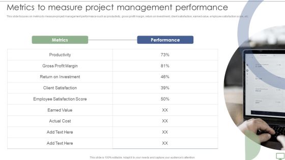 Procedure To Establish Project Administration Program Metrics To Measure Project Management Performance Guidelines PDF Procedure To Establish Project Administration Program Metrics To Measure Project Management Performance Guidelines PDF