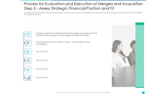 Process For Evaluation And Execution Of Mergers And Acquisition Step 3 Assess Strategic Financial Position And Fit Rules PDF