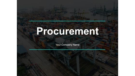 Procurement Ppt PowerPoint Presentation Complete Deck With Slides Procurement Ppt PowerPoint Presentation Complete Deck With Slides