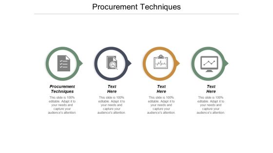 Procurement Techniques Ppt PowerPoint Presentation File Vector Cpb Procurement Techniques Ppt PowerPoint Presentation File Vector Cpb