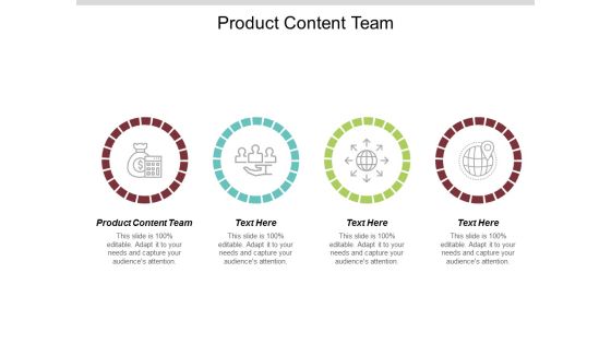 Product Content Team Ppt PowerPoint Presentation Layouts Inspiration Cpb