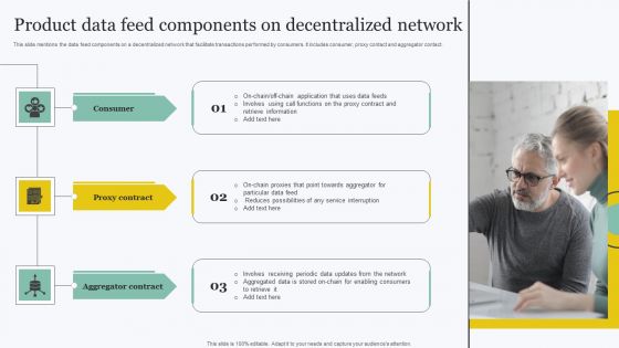 Product Data Feed Components On Decentralized Network Brochure PDF