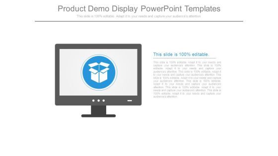 Product Demo Display Powerpoint Templates Product Demo Display Powerpoint Templates