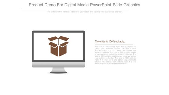 Product Demo For Digital Media Powerpoint Slide Graphics Product Demo For Digital Media Powerpoint Slide Graphics