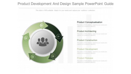 Product Development And Design Sample Powerpoint Guide Product Development And Design Sample Powerpoint Guide