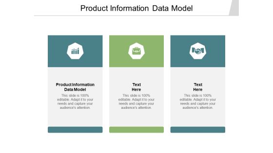 Product Information Data Model Ppt PowerPoint Presentation Infographics Graphics Pictures Cpb Pdf