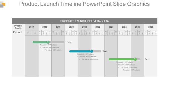 Product Launch Timeline Powerpoint Slide Graphics Product Launch Timeline Powerpoint Slide Graphics