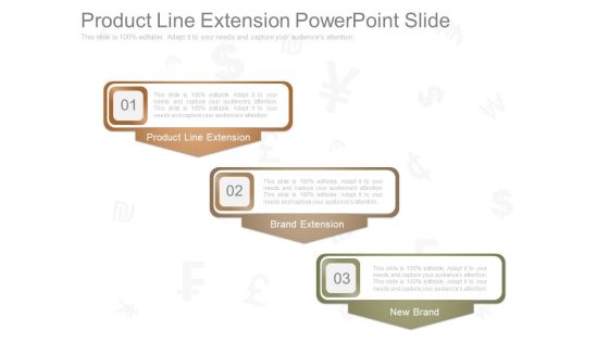 Product Line Extension Powerpoint Slide Product Line Extension Powerpoint Slide