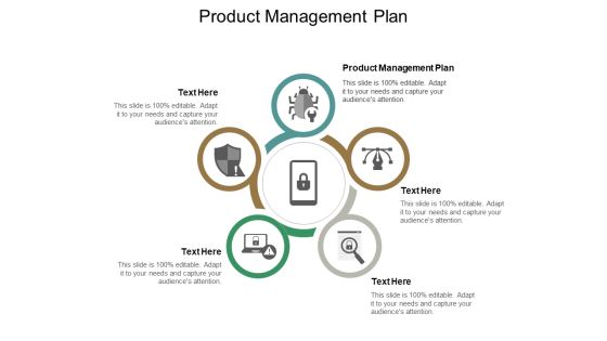 Product Management Plan Ppt PowerPoint Presentation Portfolio Example Cpb