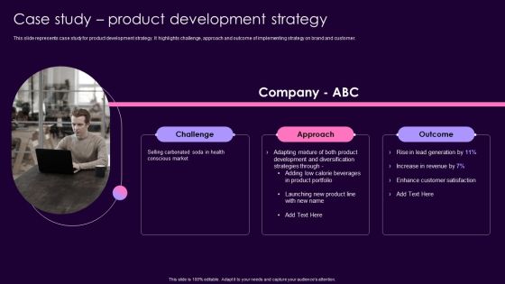 Product Management Techniques Case Study Product Development Strategy Slides PDF Product Management Techniques Case Study Product Development Strategy Slides PDF