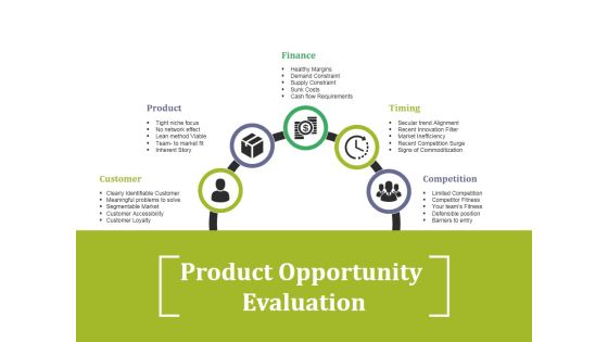 Product Opportunity Evaluation Ppt PowerPoint Presentation Diagram Lists Product Opportunity Evaluation Ppt PowerPoint Presentation Diagram Lists