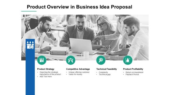Product Overview In Business Idea Proposal Ppt PowerPoint Presentation Infographics Images Product Overview In Business Idea Proposal Ppt PowerPoint Presentation Infographics Images