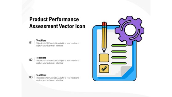 Product Performance Assessment Vector Icon Ppt PowerPoint Presentation Diagram Templates Product Performance Assessment Vector Icon Ppt PowerPoint Presentation Diagram Templates