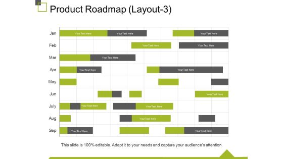 Product Roadmap Template 3 Ppt PowerPoint Presentation Ideas Icon