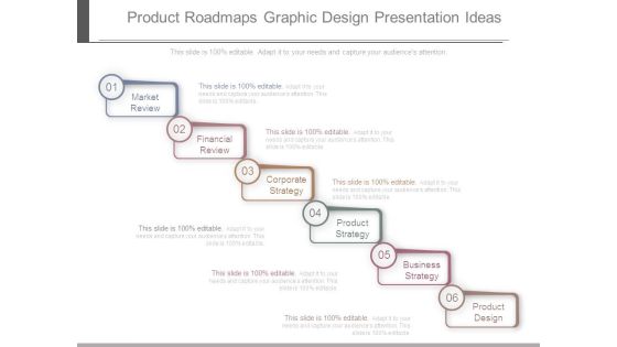 Product Roadmaps Graphic Design Presentation Ideas