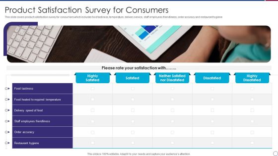 Product Satisfaction Survey For Consumers Template PDF Product Satisfaction Survey For Consumers Template PDF