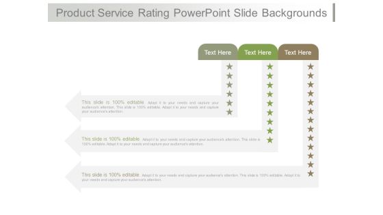 Product Service Rating Powerpoint Slide Backgrounds Product Service Rating Powerpoint Slide Backgrounds