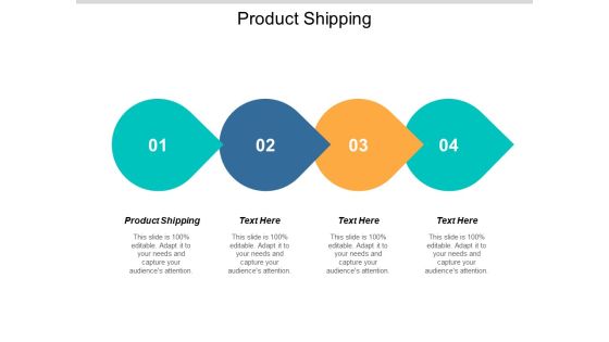 Product Shipping Ppt PowerPoint Presentation Icon Professional Cpb