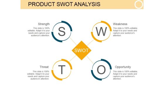 Product Swot Analysis Ppt PowerPoint Presentation Show Product Swot Analysis Ppt PowerPoint Presentation Show