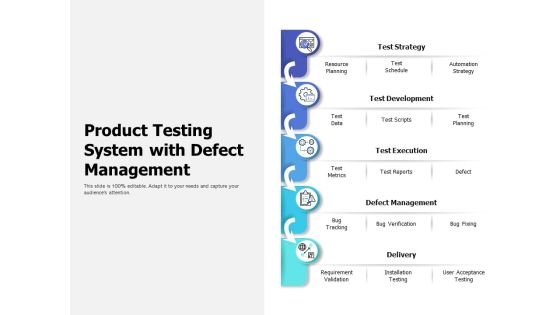 Product Testing System With Defect Management Ppt PowerPoint Presentation Inspiration Skills PDF Product Testing System With Defect Management Ppt PowerPoint Presentation Inspiration Skills PDF
