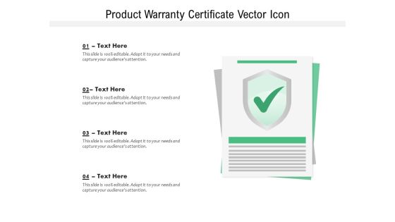 Product Warranty Certificate Vector Icon Ppt PowerPoint Presentation Layouts Tips PDF Product Warranty Certificate Vector Icon Ppt PowerPoint Presentation Layouts Tips PDF
