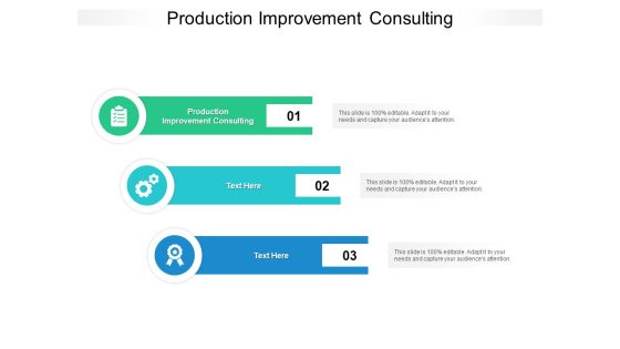 Production Improvement Consulting Ppt PowerPoint Presentation Show Outfit Cpb Pdf Production Improvement Consulting Ppt PowerPoint Presentation Show Outfit Cpb Pdf