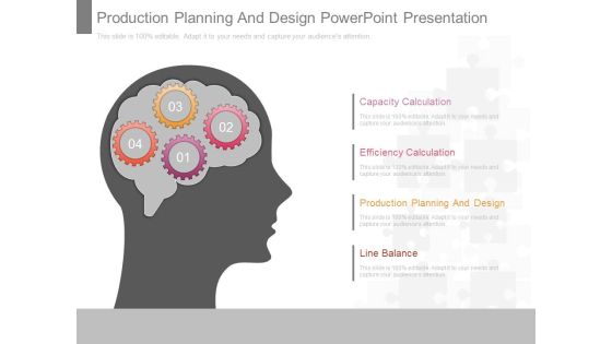 Production Planning And Design Powerpoint Presentation Production Planning And Design Powerpoint Presentation