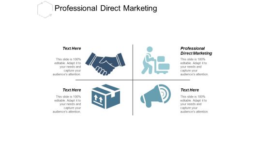Professional Direct Marketing Ppt Powerpoint Presentation File Layout Cpb