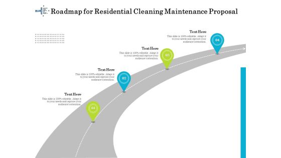 Professional House Cleaning Service Roadmap For Residential Cleaning Maintenance Proposal Slides PDF Professional House Cleaning Service Roadmap For Residential Cleaning Maintenance Proposal Slides PDF