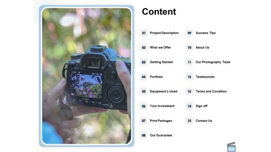 Professional Picture Proposal Content Ppt Infographics Information PDF Professional Picture Proposal Content Ppt Infographics Information PDF