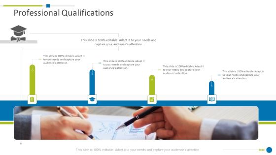 Professional Qualifications Example Presentation For Job Interview Ppt Layouts Infographics PDF Professional Qualifications Example Presentation For Job Interview Ppt Layouts Infographics PDF