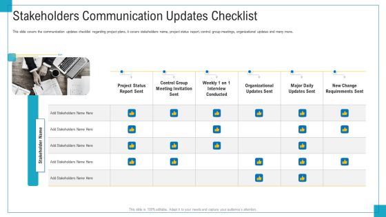Program And PME Stakeholders Communication Updates Checklist Ppt Show Design Templates PDF Program And PME Stakeholders Communication Updates Checklist Ppt Show Design Templates PDF