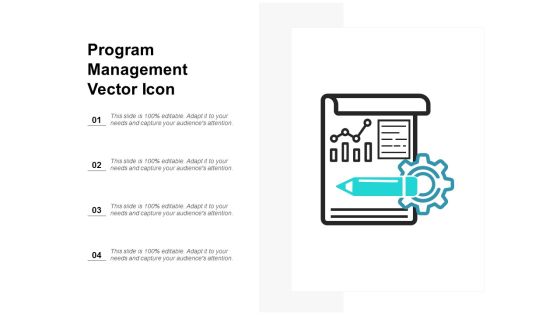 Program Management Vector Icon Ppt PowerPoint Presentation File Aids