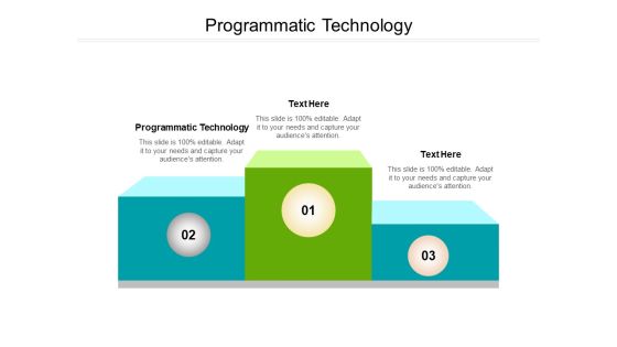 Programmatic Technology Ppt PowerPoint Presentation Slides Layout Ideas Cpb Pdf Programmatic Technology Ppt PowerPoint Presentation Slides Layout Ideas Cpb Pdf