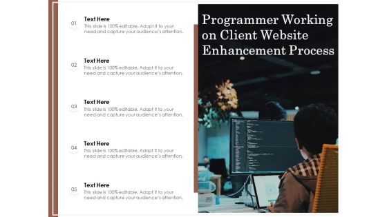 Programmer Working On Client Website Enhancement Process Ppt PowerPoint Presentation Ideas PDF Programmer Working On Client Website Enhancement Process Ppt PowerPoint Presentation Ideas PDF