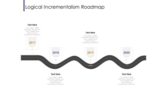 Progressive Logical Incrementalism Roadmap Ppt Pictures Good PDF Progressive Logical Incrementalism Roadmap Ppt Pictures Good PDF