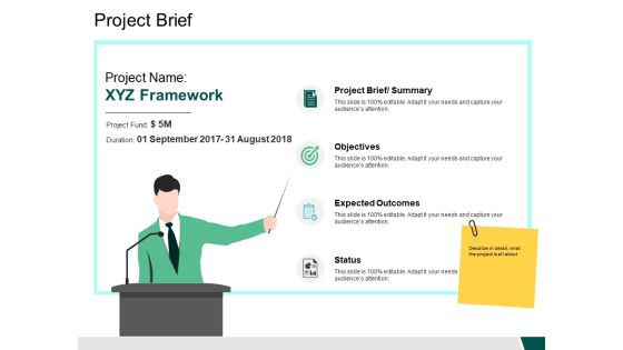 Project Brief Objectives Ppt PowerPoint Presentation Ideas Topics