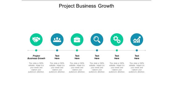 Project Business Growth Ppt PowerPoint Presentation Summary Themes Cpb