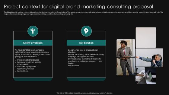 Project Context For Digital Brand Marketing Consulting Proposal Designs PDF Project Context For Digital Brand Marketing Consulting Proposal Designs PDF