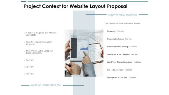 Project Context For Website Layout Proposal Ppt PowerPoint Presentation Summary Tips Project Context For Website Layout Proposal Ppt PowerPoint Presentation Summary Tips