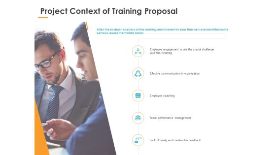 Project Context Of Training Proposal Ppt PowerPoint Presentation Gallery Visuals Project Context Of Training Proposal Ppt PowerPoint Presentation Gallery Visuals
