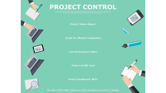 Project Control Ppt PowerPoint Presentation Outline Clipart Images
