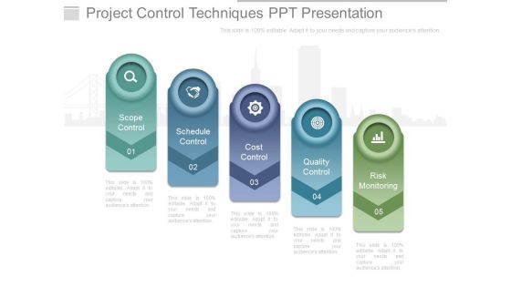 Project Control Techniques Ppt Presentation Project Control Techniques Ppt Presentation